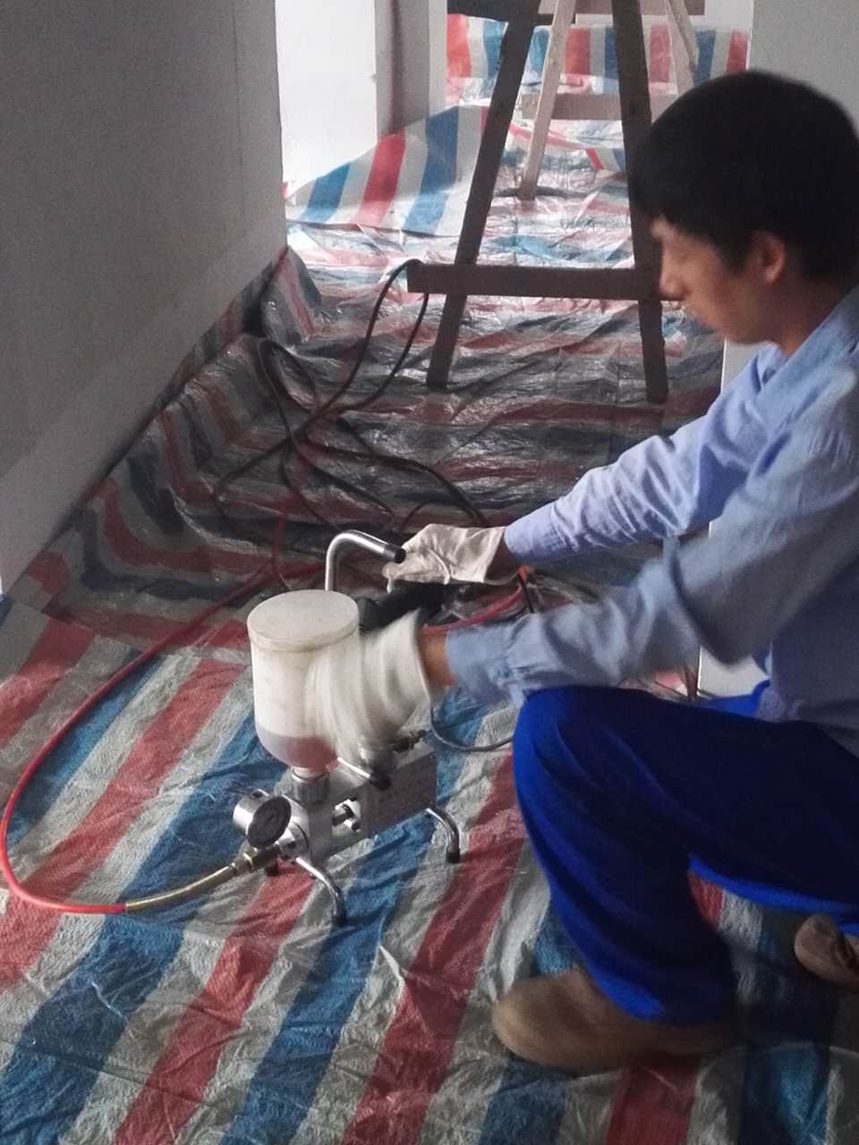 聚合物无机注浆料